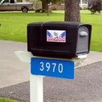 blue sign